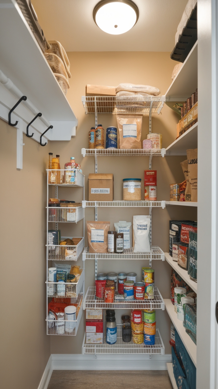 Efficient Closet Pantry Design for Maximum Storage