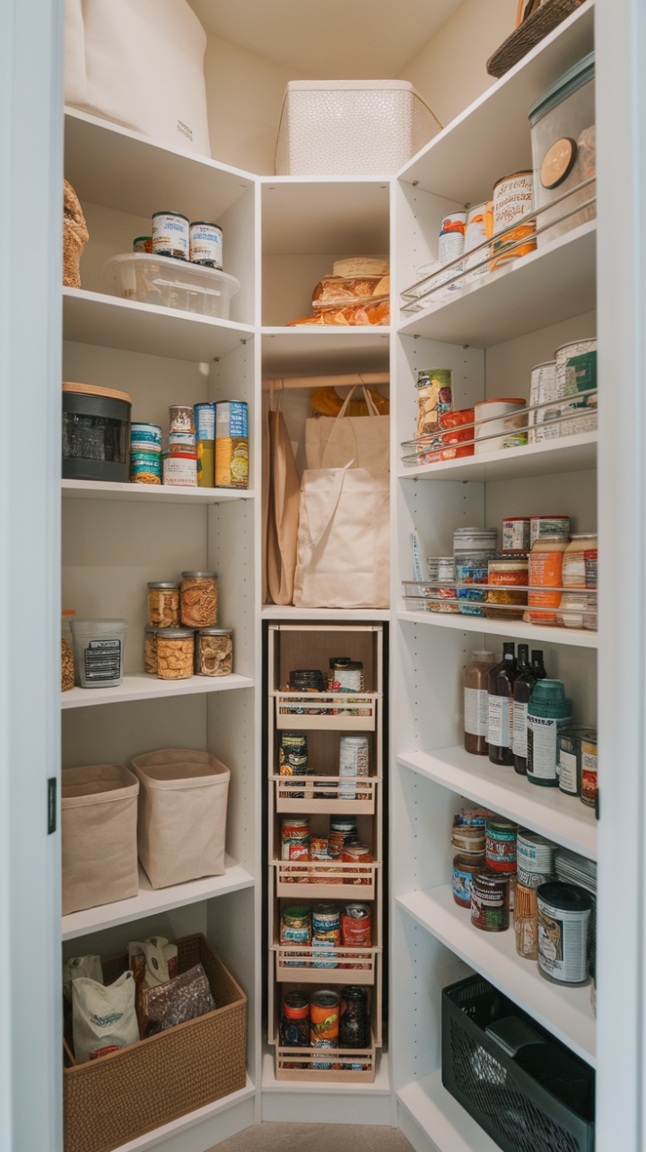 20 Genius Ways to Turn Your Pantry Shelf into a Chic Closet