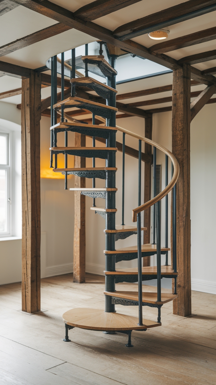 Industrial-Chic Loft: Clever Design for Small Spaces