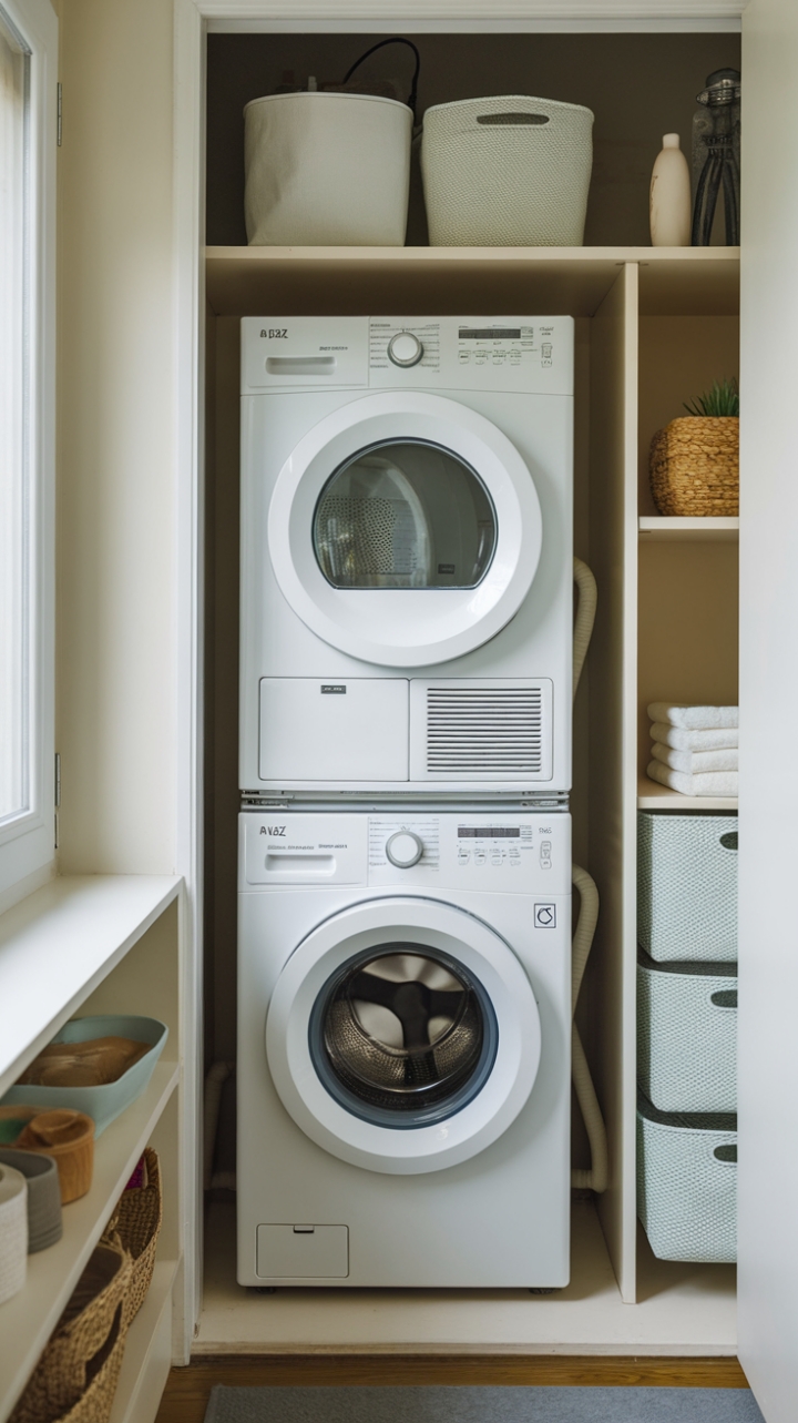 Smart Storage Solutions for a Compact Laundry Room