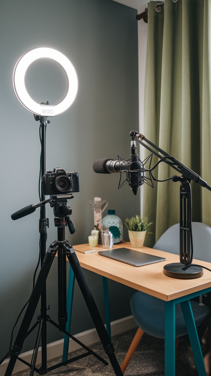 20 Tiny YouTube Studio Decor Ideas That Will Make Your Space Look HUGE