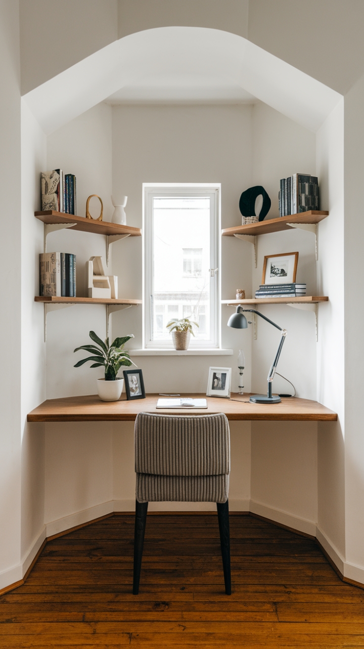 Minimalist Corner Transforms into Functional Workspace