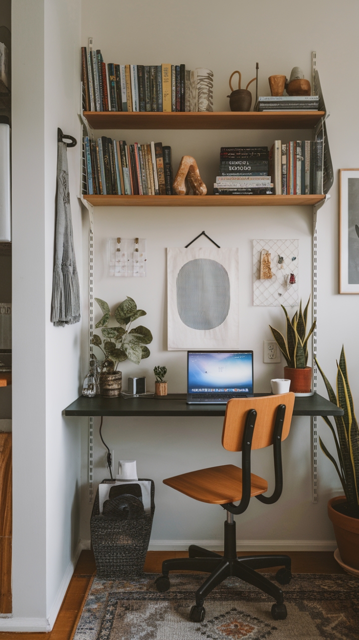 Compact Elegance: Elevate Your Home Workspace