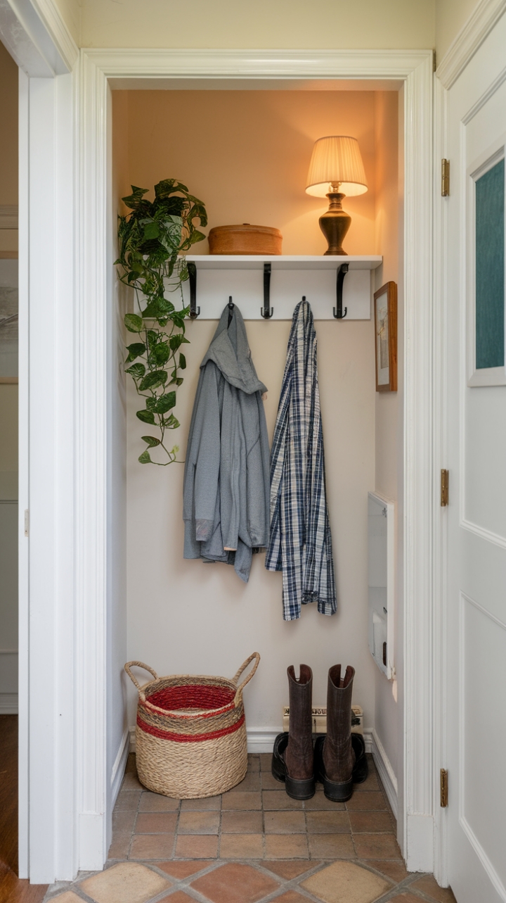 Charming Entryway with Cozy Details