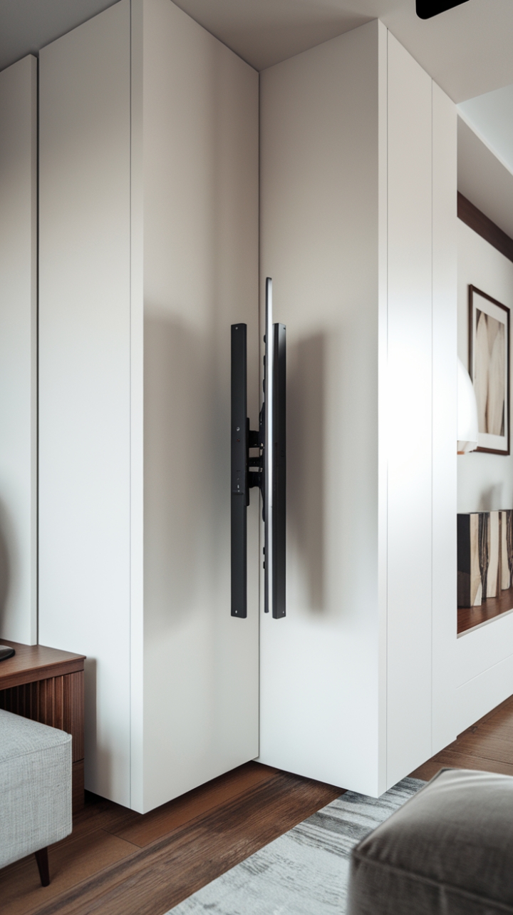 Minimalist Wall Mount Enhances Small Spaces and Modern Aesthetics