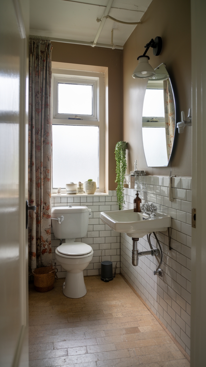 Designing Charm: The Power of Simplicity in Tiny Bathrooms