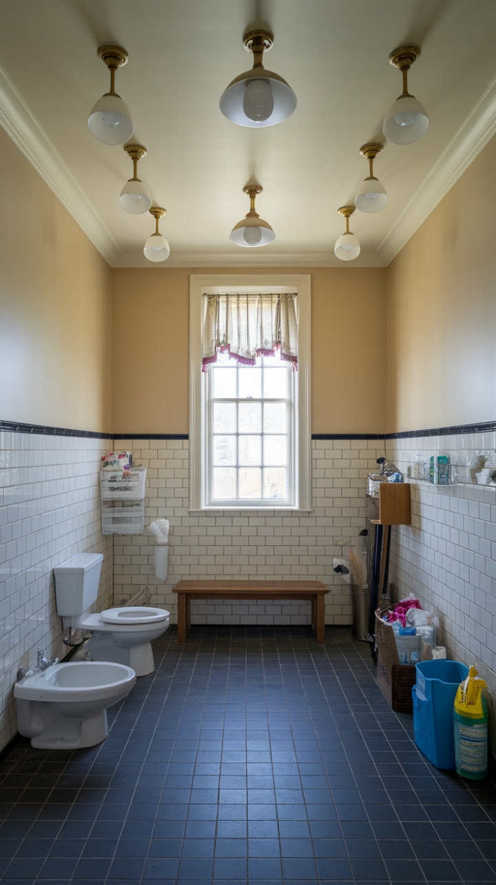 Stylish and Functional Cloakroom with Cozy Ambiance