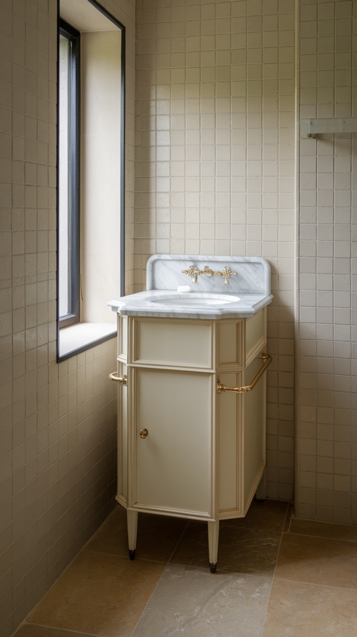 Small Space, Big Style: A Chic Corner Vanity