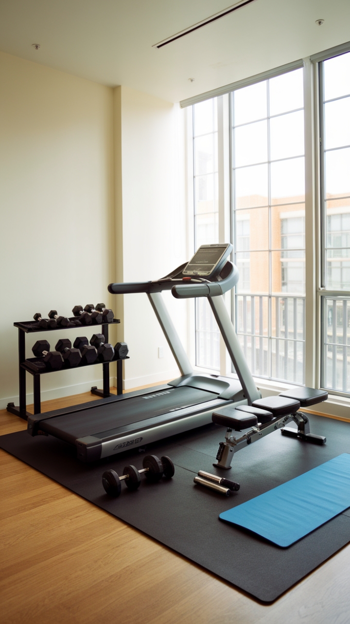 Efficient Compact Home Gym Design