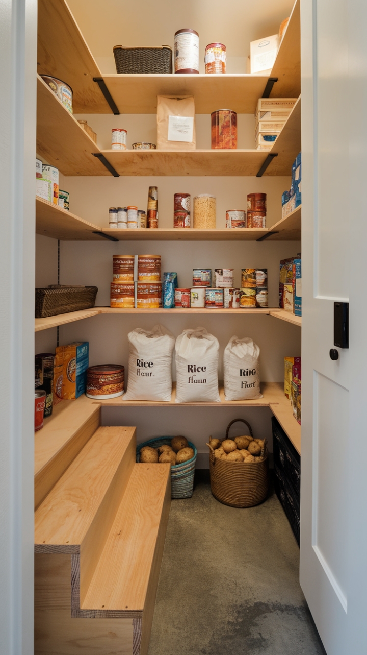 Stylish Step-In Storage Solution