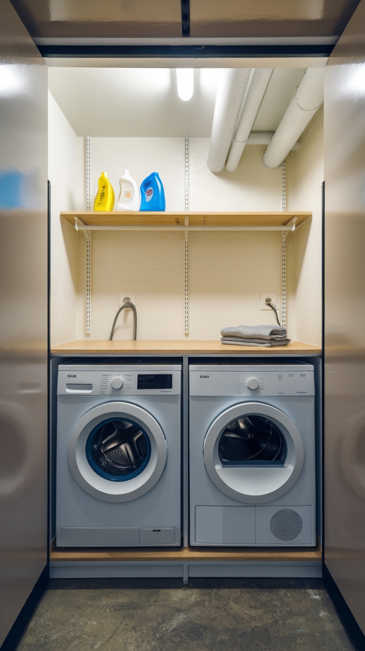 20 Genius Ways to Make Your Tiny Utility Room Look Chic