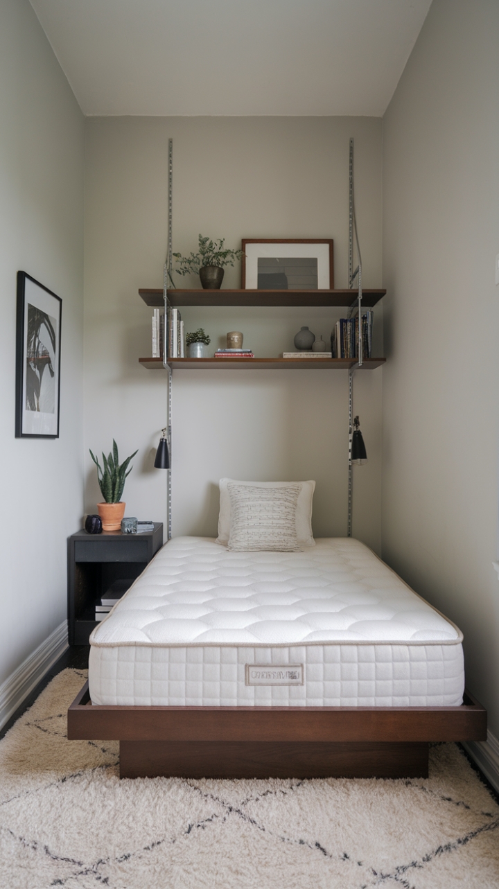 Calm Elegance with Dark Wood and Light Gray Tones