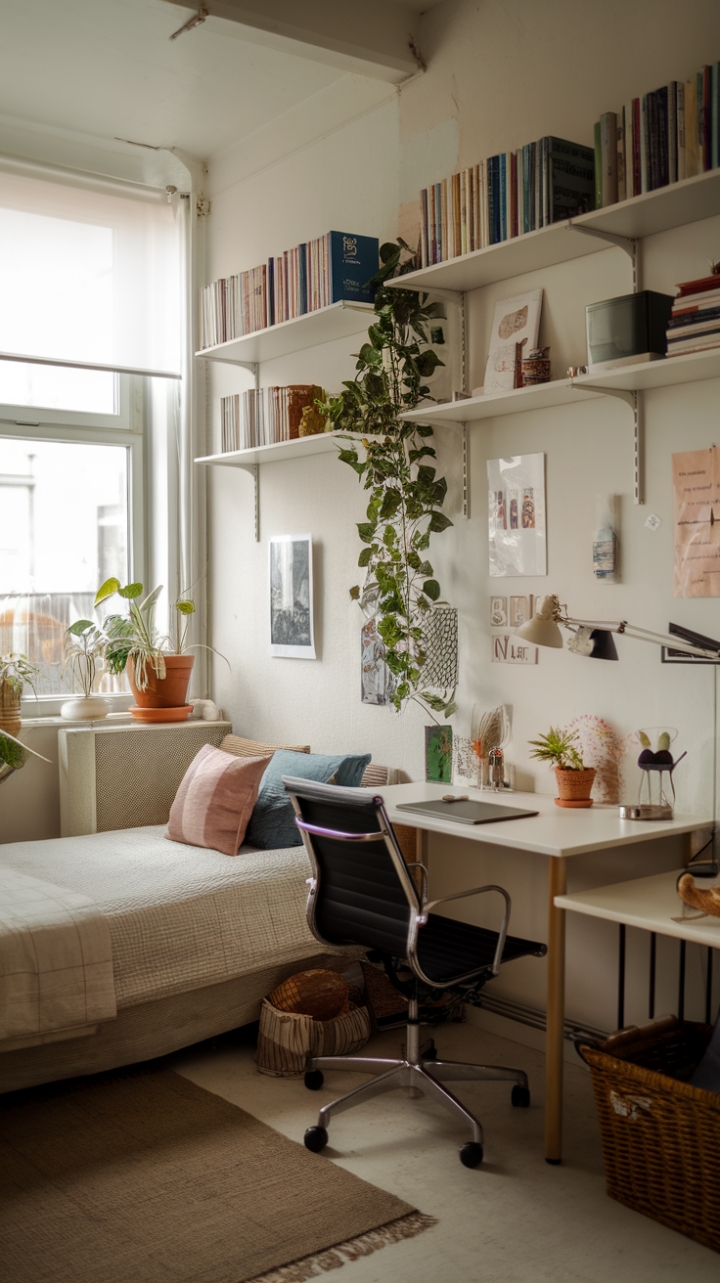 Cozy Compact Retreat with Thoughtful Decor and Natural Touches