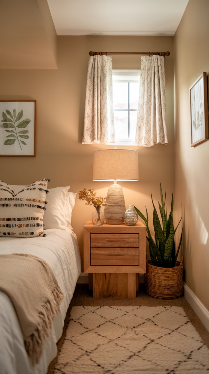 Intimate Nook Blends Functionality and Warmth