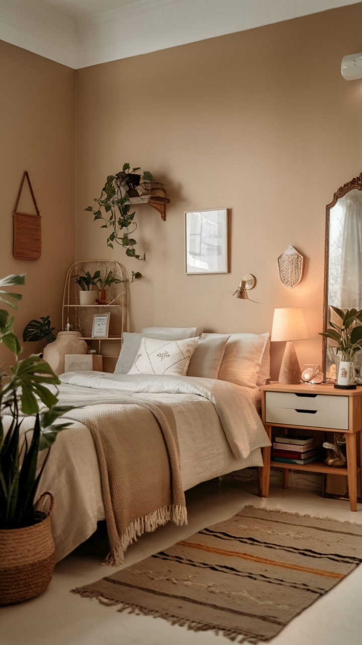 Serene Beige Retreat with Cozy Charm