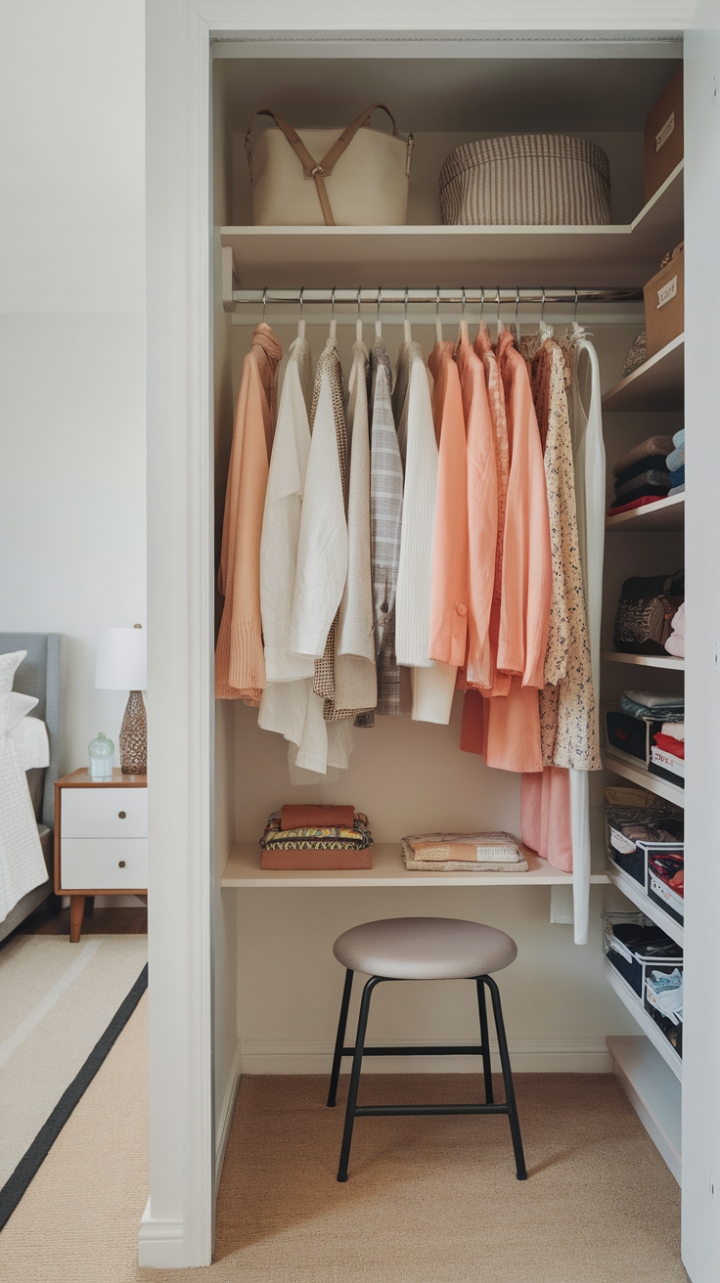Smart Style: Compact Walk-In Closet Solutions