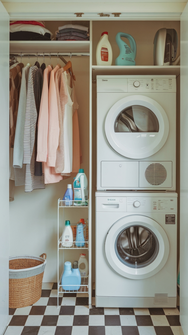 Smart Small Laundry Room Design