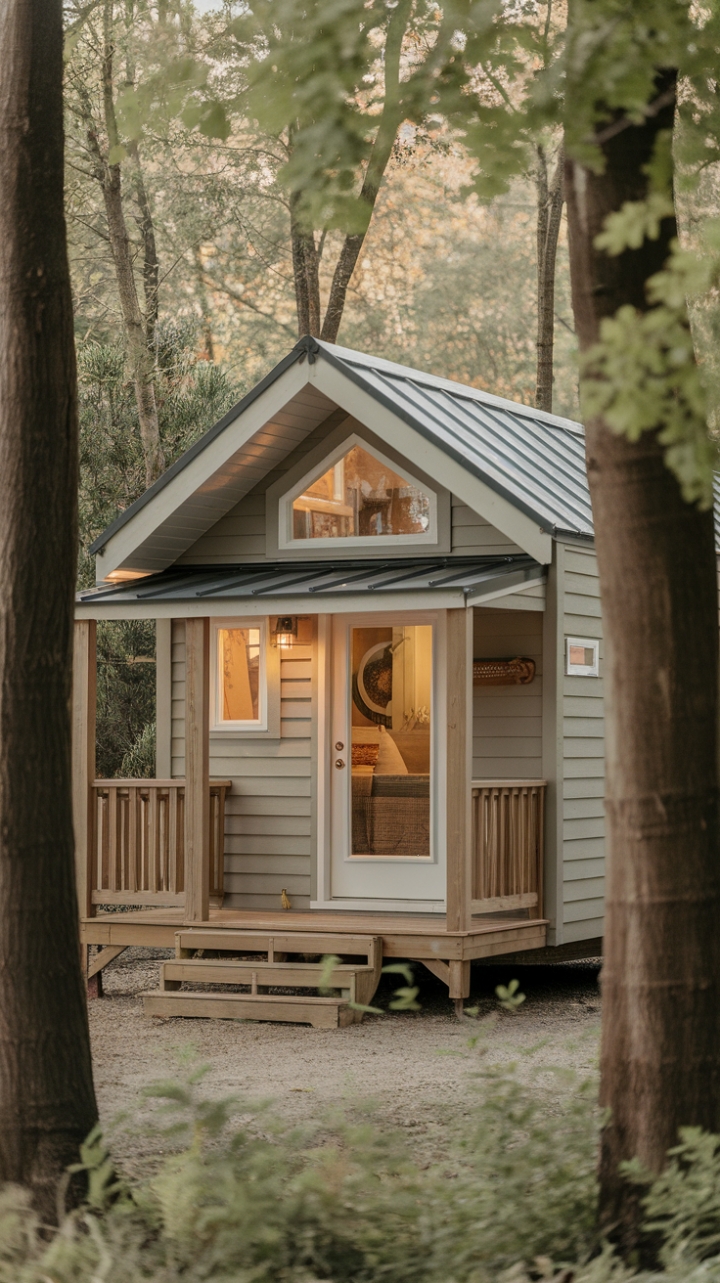 Intimate Comfort in a Forest Bungalow