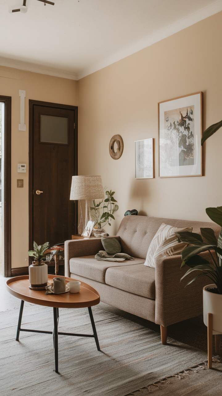 Elegant Cozy Space with Natural Touches