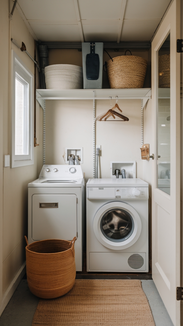 Smart and Stylish Small Laundry Spaces