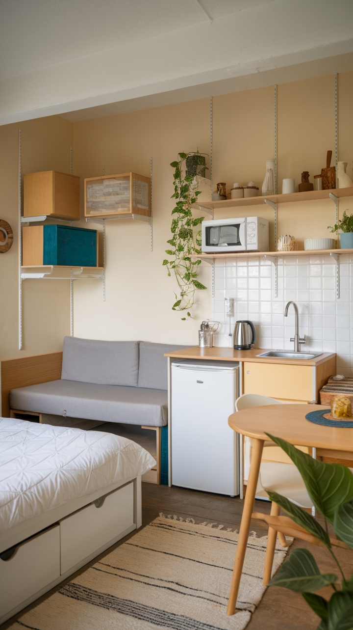 Smart Style: Maximizing Function in a Chic Studio