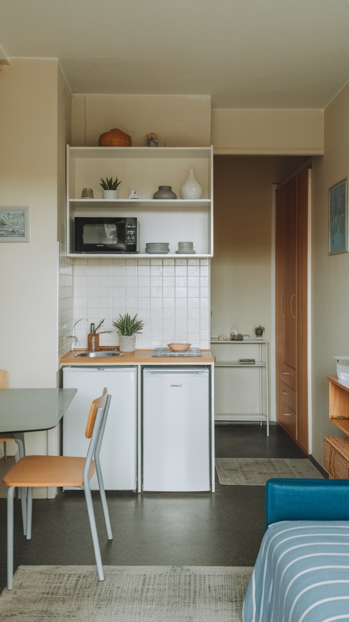 Charming Compact Living Space with Thoughtful Design