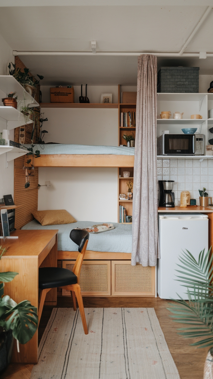 Small Space, Big Style: Clever Zoning and Personal Touches
