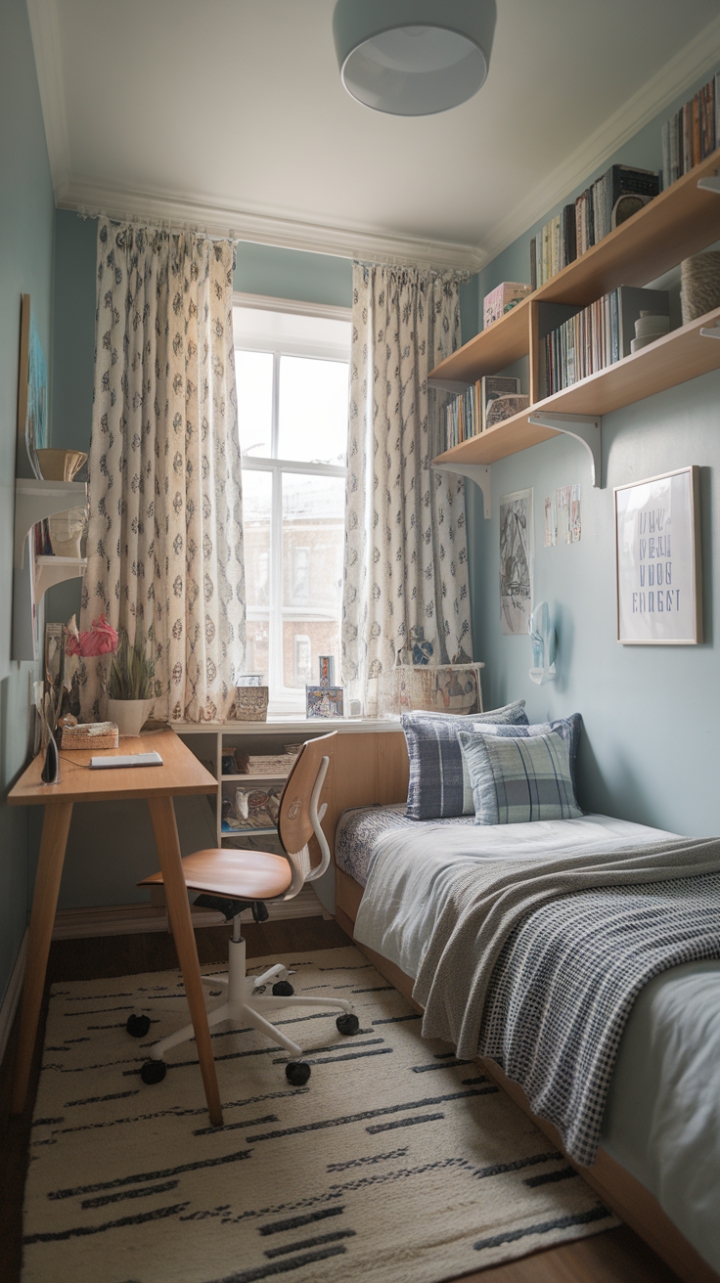 Creating a Personal Sanctuary in a Compact Teen Room