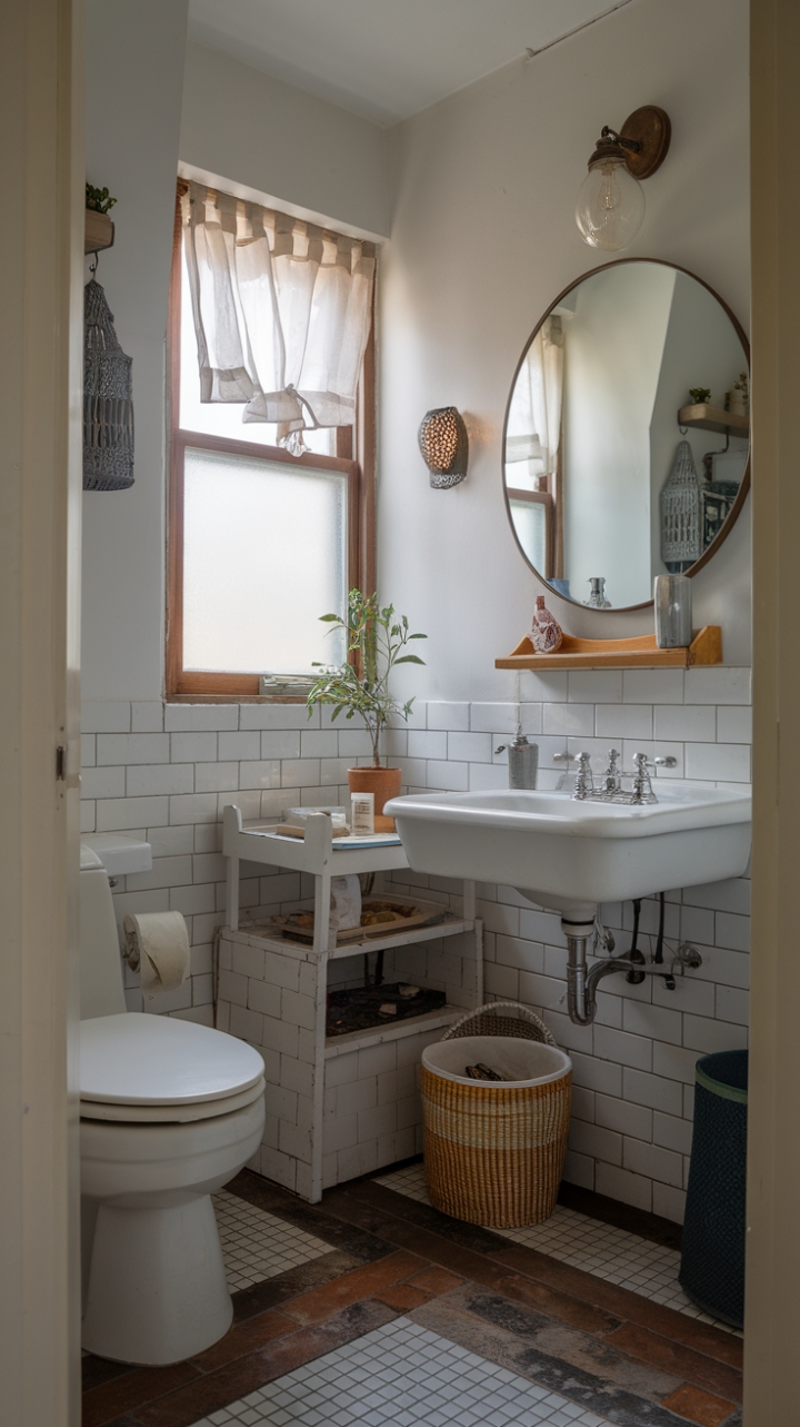 Chic and Cozy: The Perfect Tiny Bathroom Design