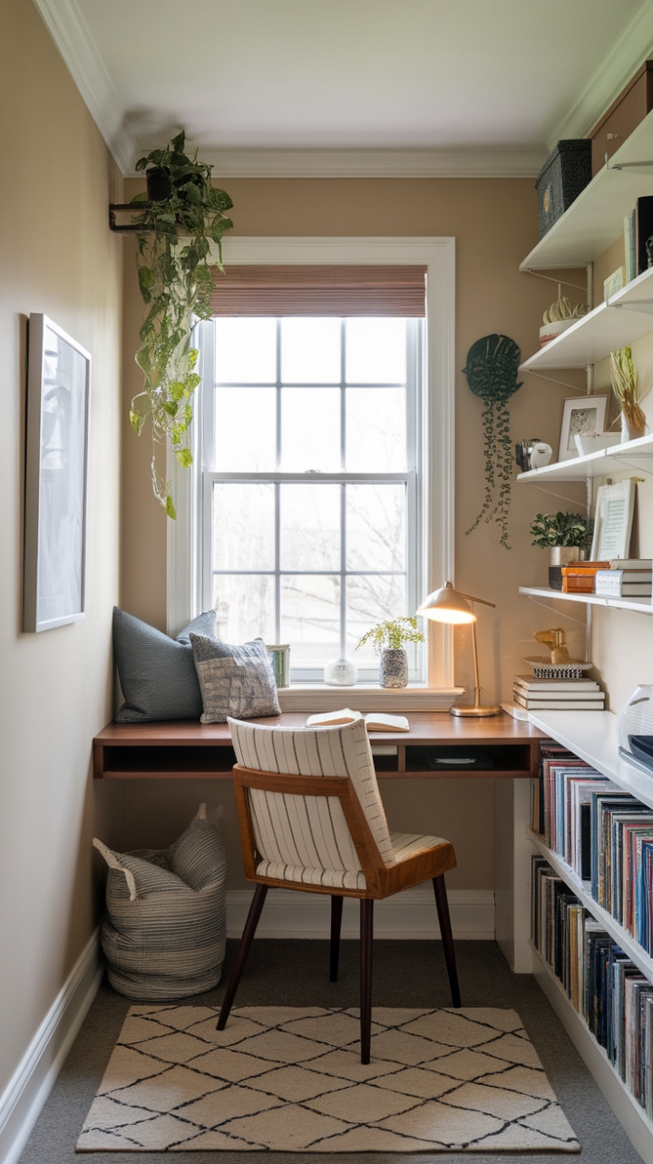 Inviting Retreat with Warm Tones and Personal Touches