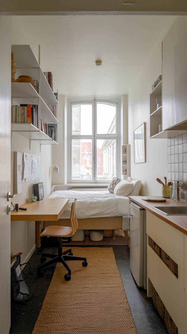 Efficient Living: Maximizing Space in a Thoughtfully Designed Small Apartment