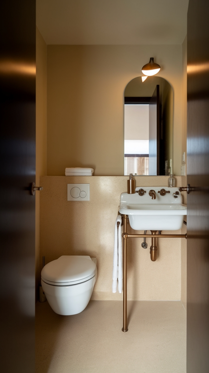 Maximizing Every Inch: Stylish and Inviting Compact Ensuite Design