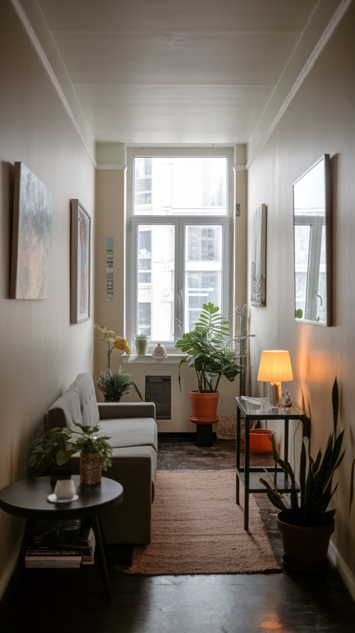 Compact Living: Elegant Solutions for Narrow Rooms
