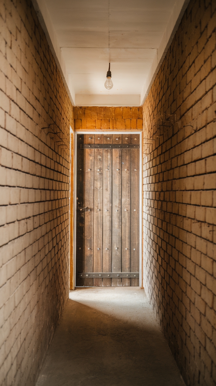 Industrial Elegance in a Narrow Passage