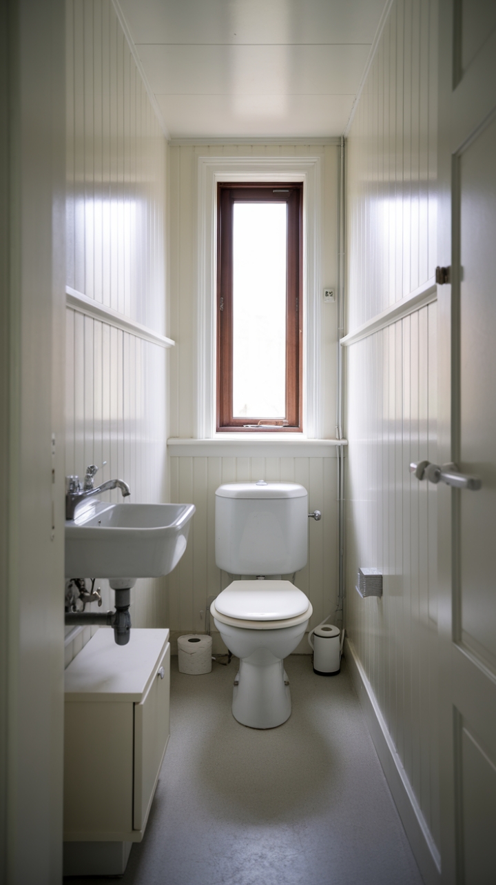Effortless Space Optimization in a Compact Bathroom