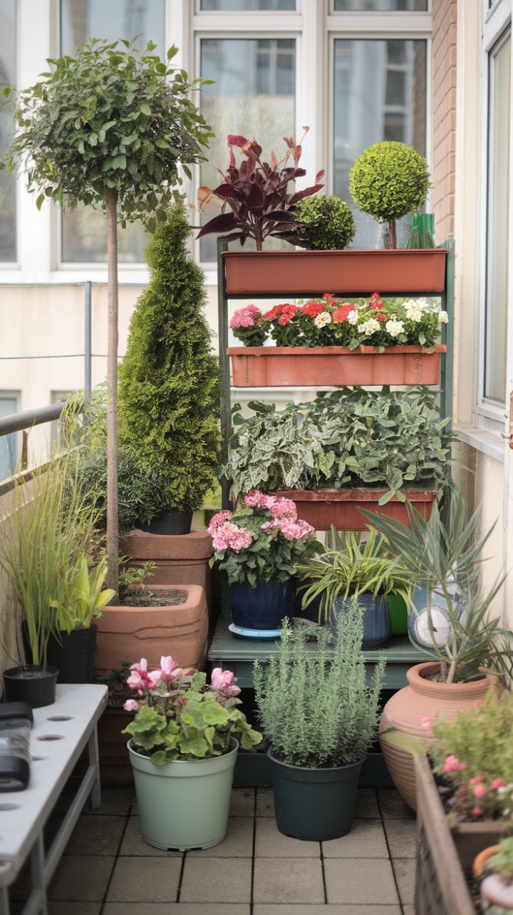 Vertical Garden Charm: Maximizing Small Spaces with Style