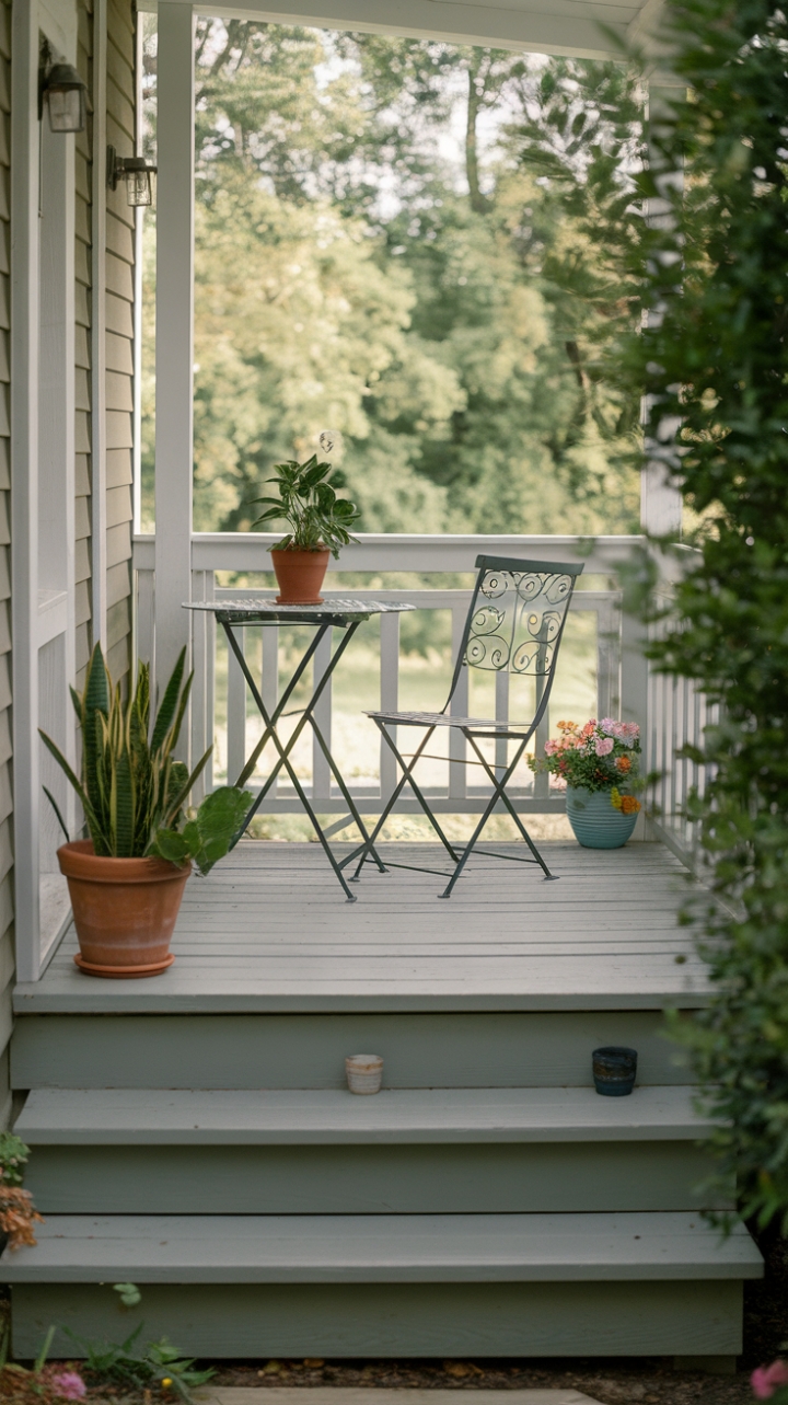 Serene Outdoor Retreat with Cozy Porch