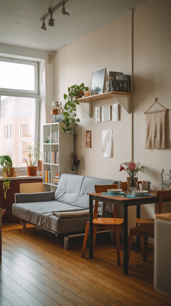 Maximizing Space: A Stylish Studio Retreat