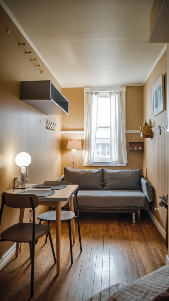 Small Space, Big Style: Clever Design in a Compact Living Room