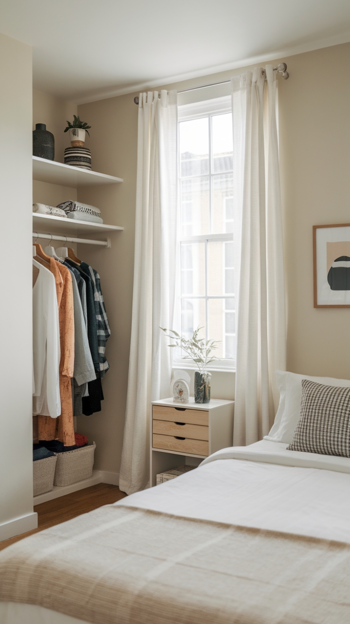 Serene Simplicity: A Cozy Bedroom Retreat