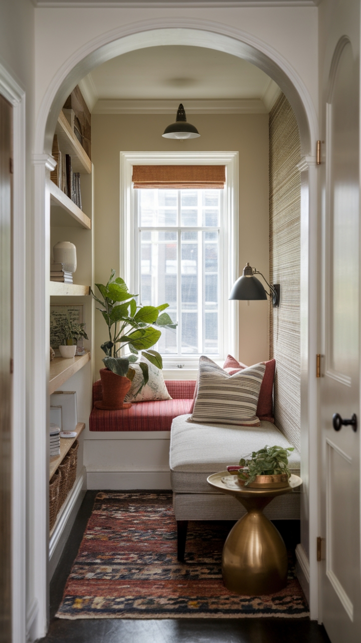Cozy Nook Retreat with Stylish Touches