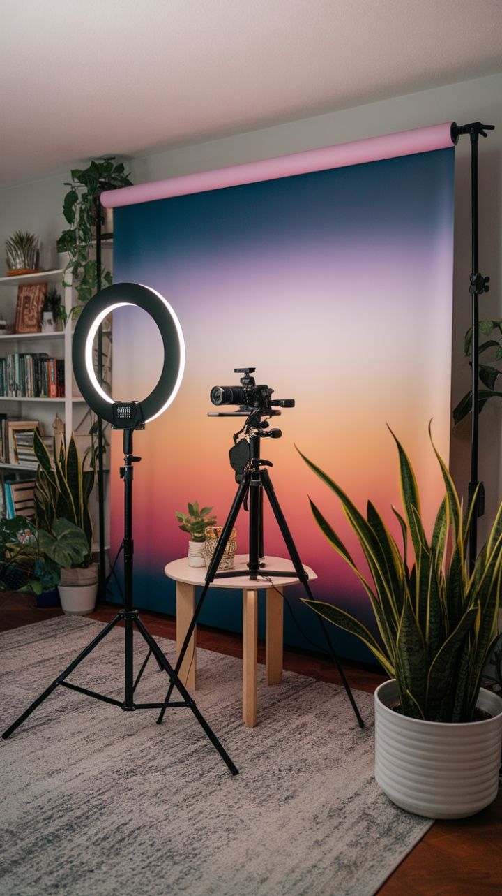 Budget-Friendly Elegance: Creating a Cozy, Functional Home Studio