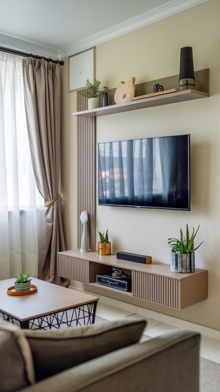 Chic and Cozy Living Room with Modern Touches