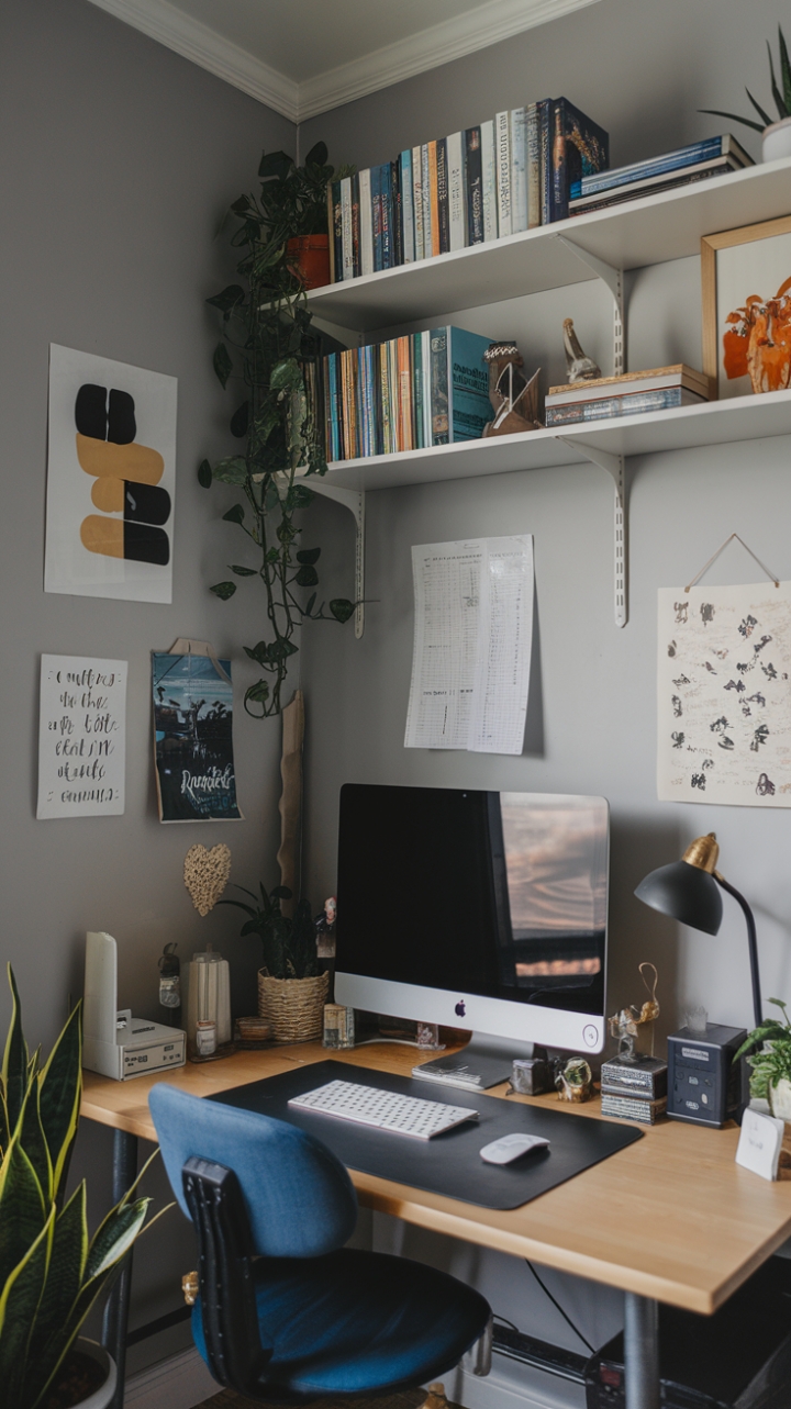 Chic Small Space Office: Style and Functionality in Harmony