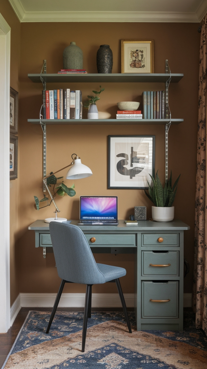 Charming and Practical Workspace Design