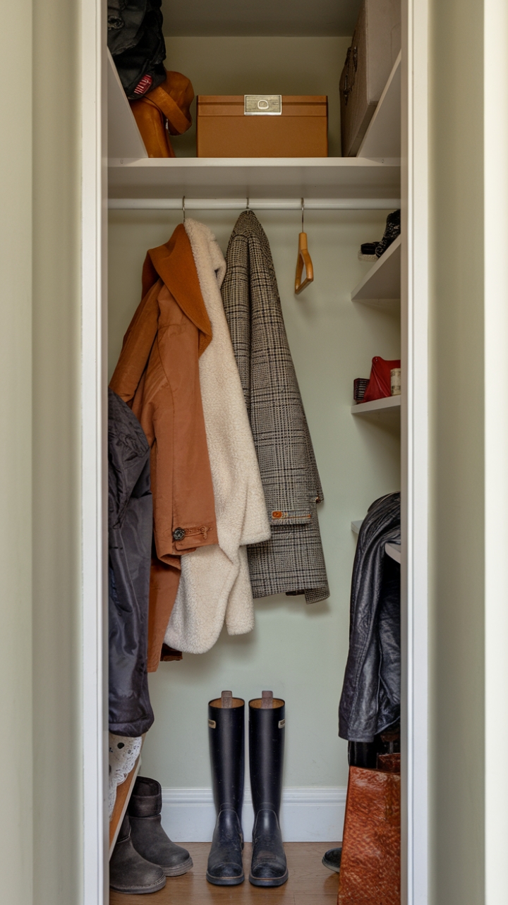Smart Small Hall Closet Design
