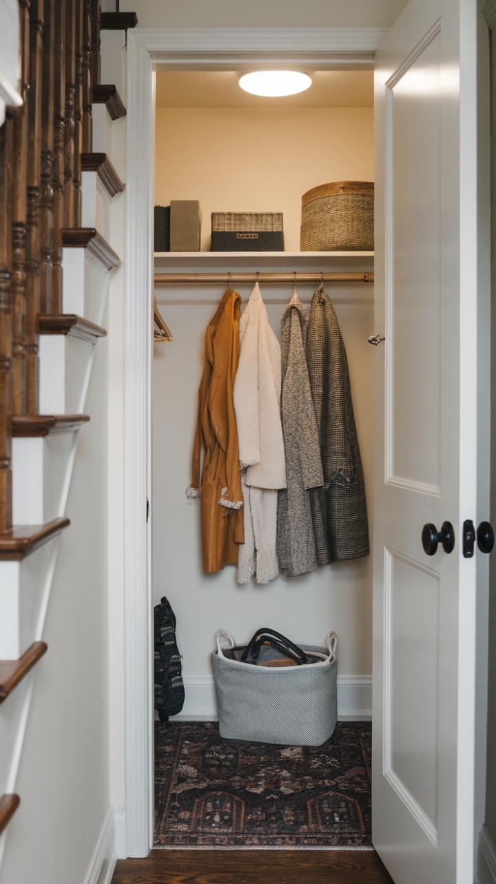 Clever Design Turns a Narrow Space into a Stylish Storage Solution