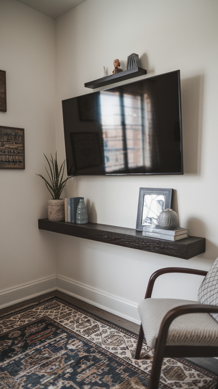 Smart Corner TV Mount for Small Spaces