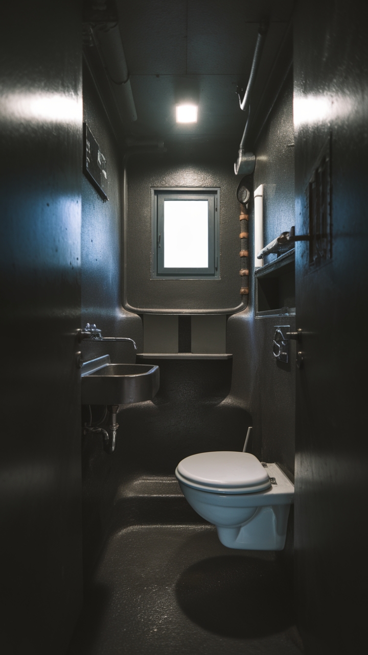Small Space, Big Style: Dramatic Design in a Compact Bathroom
