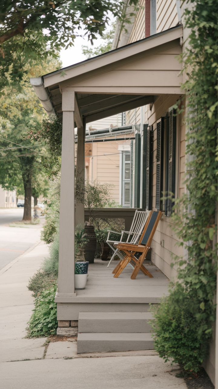 Serene Outdoor Haven on a Cozy Street